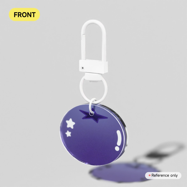 Shiny Fruits - Blueberry Full Bleed Acrylic Keychains