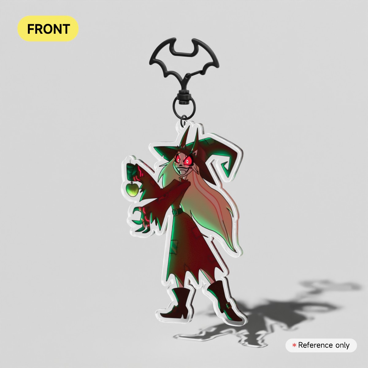 Hazbin Halloween | Witch Charlie (Spooky Edition) - Clear Acrylic Keychains