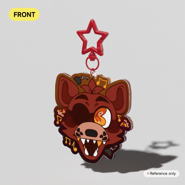 Foxy FNaF Acrylic Keychain