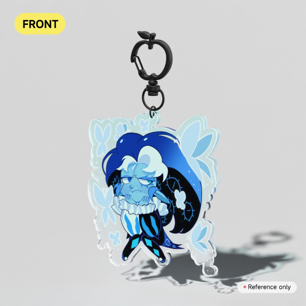 Shadow Milk Cookie Acrylic Keychain