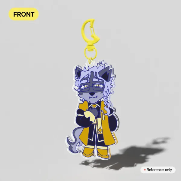 Furry UTAU/OC: Colibri Keychain