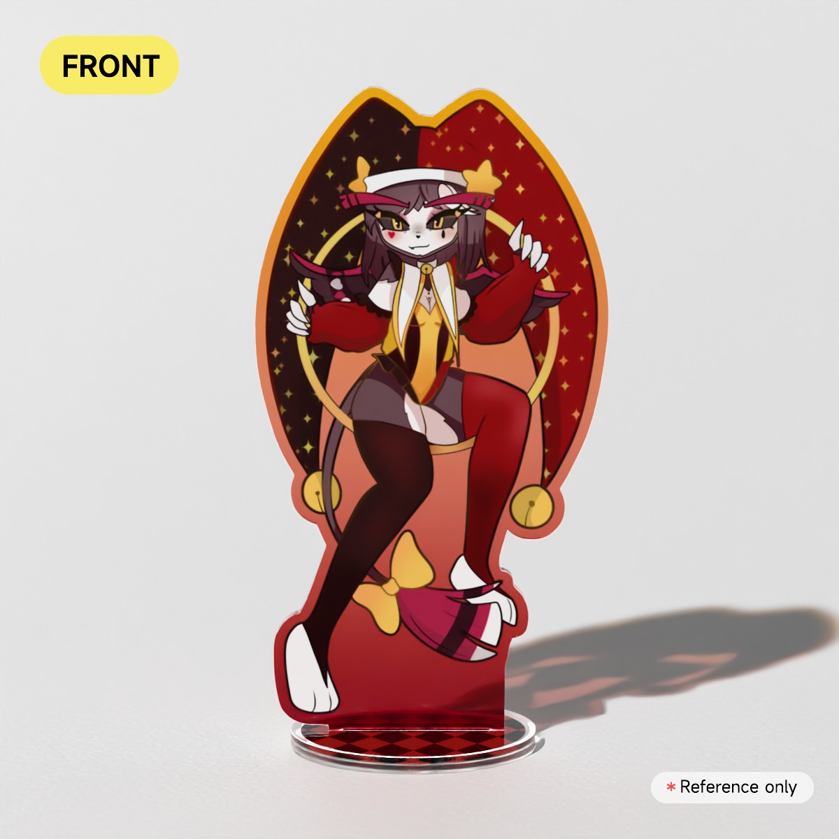Magician Husk week - Rings | Fem Husk Standee |  Hazbin hotel
