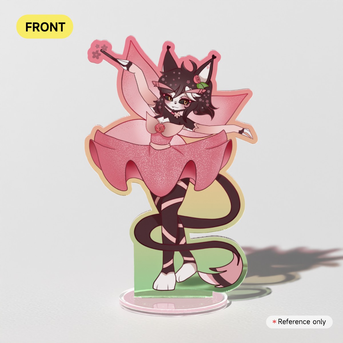 Magician Husk week - flower |  Fem Husk standee  | hazbin hotel