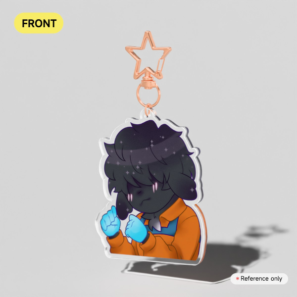Fluffy Keychain