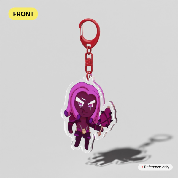 Purple Yam Cookie [Acrylic Keychain]
