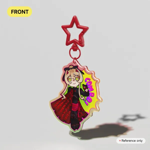 Sharpness "COMBO!" keychain