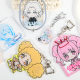 Custom Hot Stamping Foil Acrylic Keychain