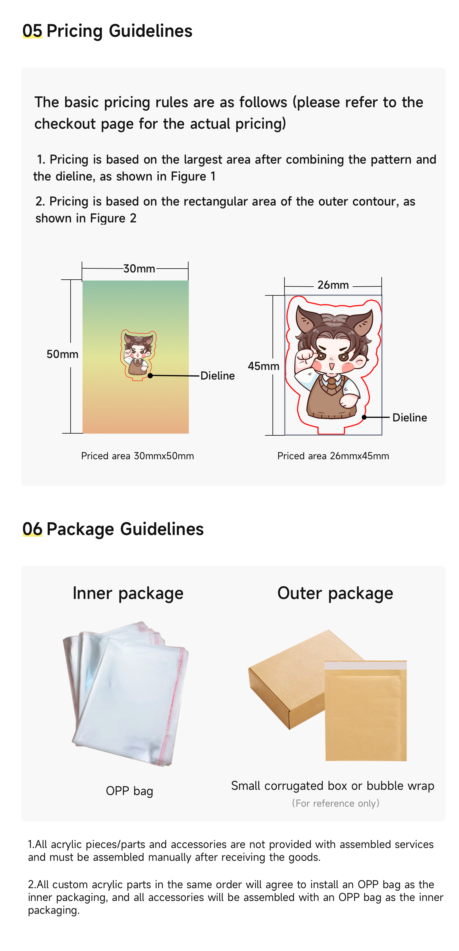 Pricing Guidelines