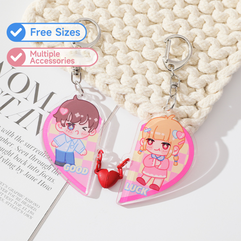 Custom Acrylic Magnet Keychains