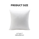 Custom Print Pillowcase Size