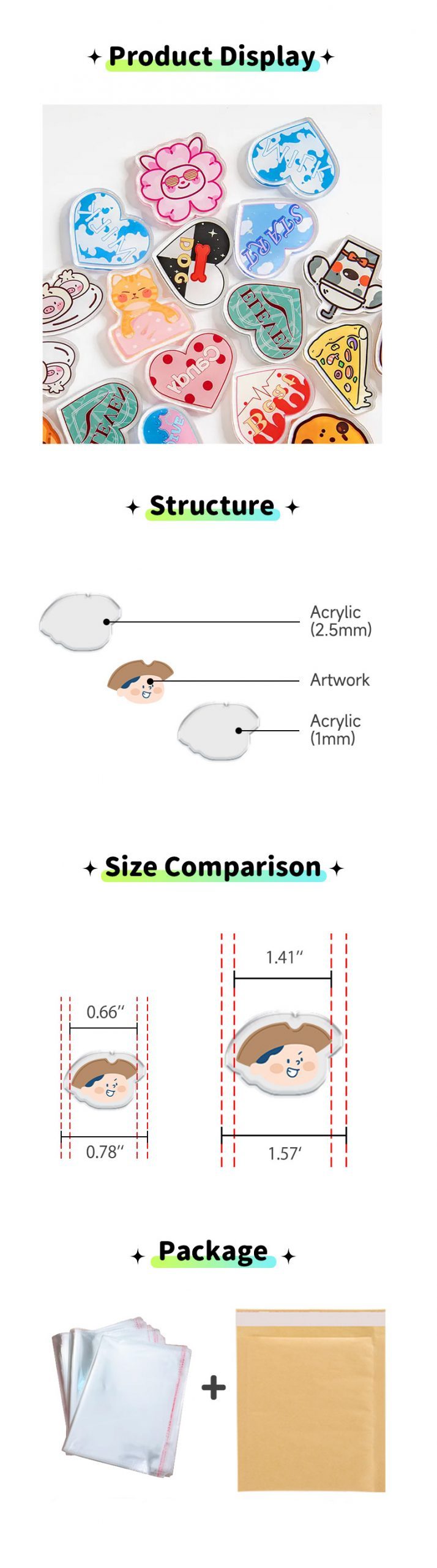 Product Display, Strctrue and Package