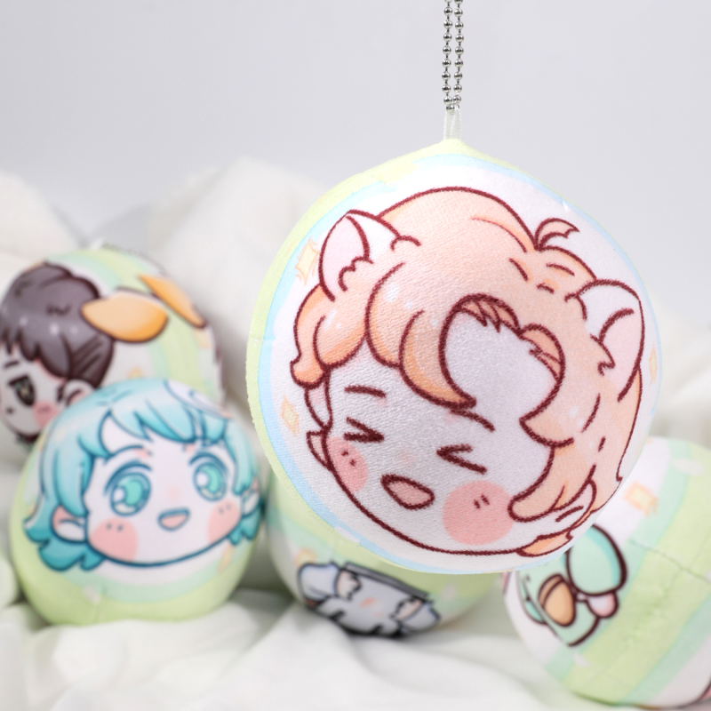 Custom Idol Meme Squeaky Manju Plush