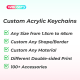 Custom Acrylic Keychains