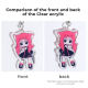 Custom Clear Acrylic Keychains