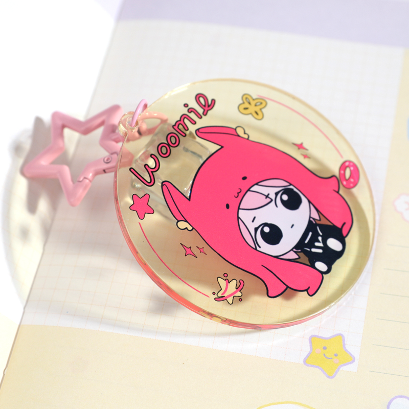 Custom Round Acrylic Keychains