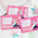 Custom Right Angle Rectangular Badges