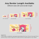 Bumper Die Cut Stickers Border length