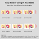 Bumper Die Cut Stickers Border length