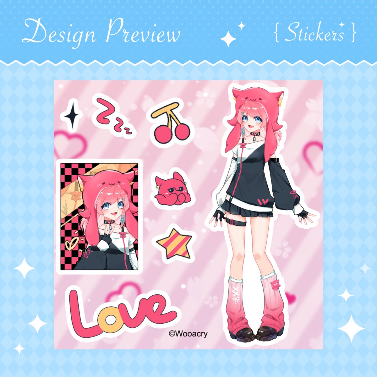 Custom Coated Paper Stickers Sheet