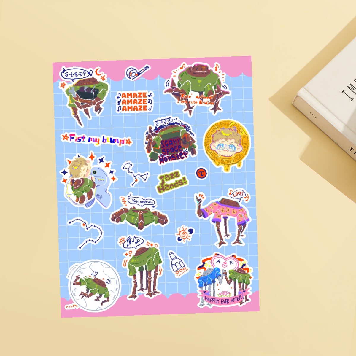 PHM || Rocky×9+𝓃 = Sticker sheet