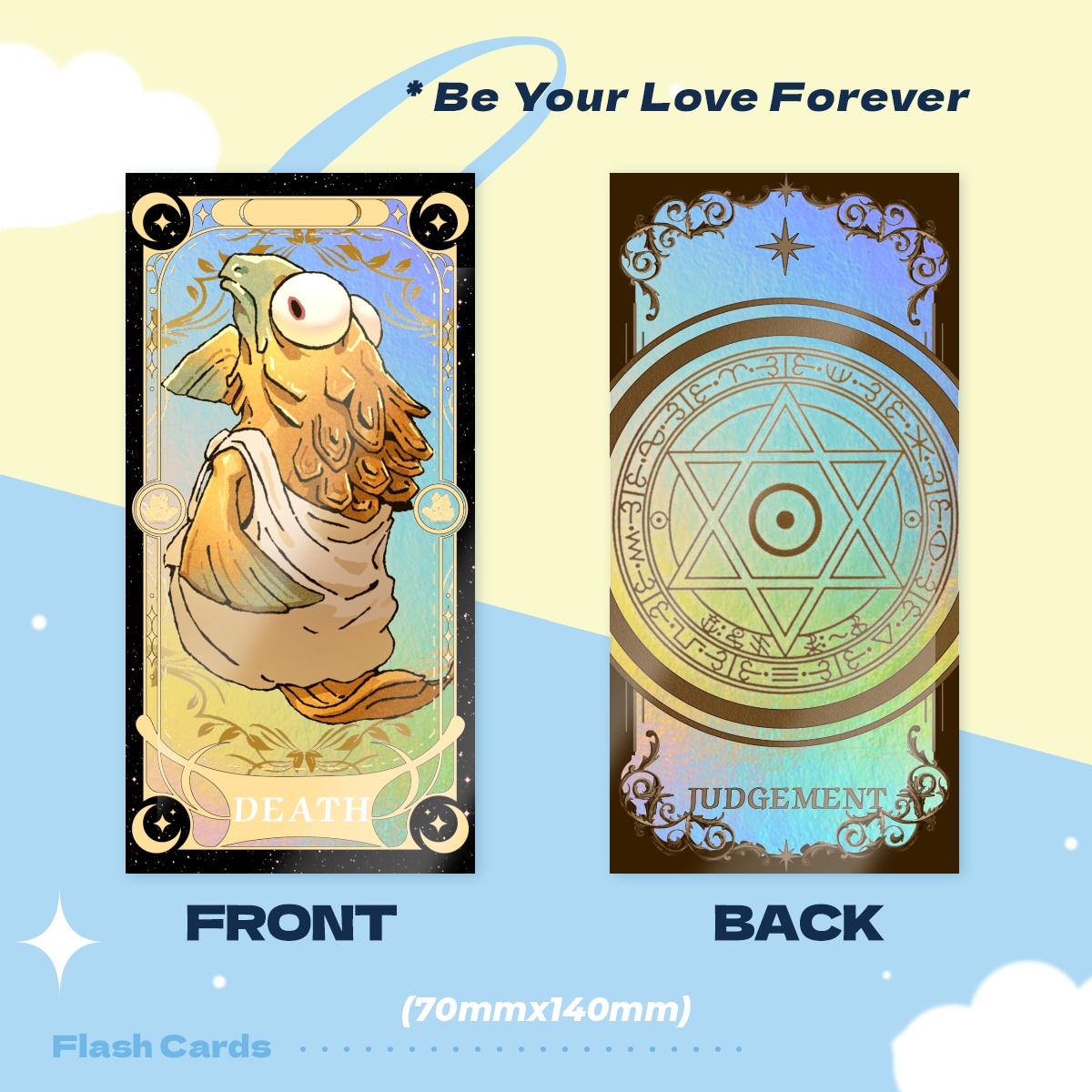 GOLD Tarot Card
