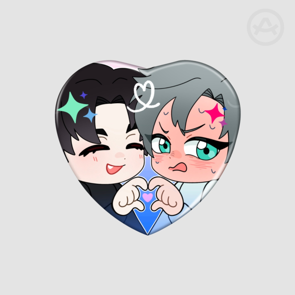 Ivan X Till Heart Button
