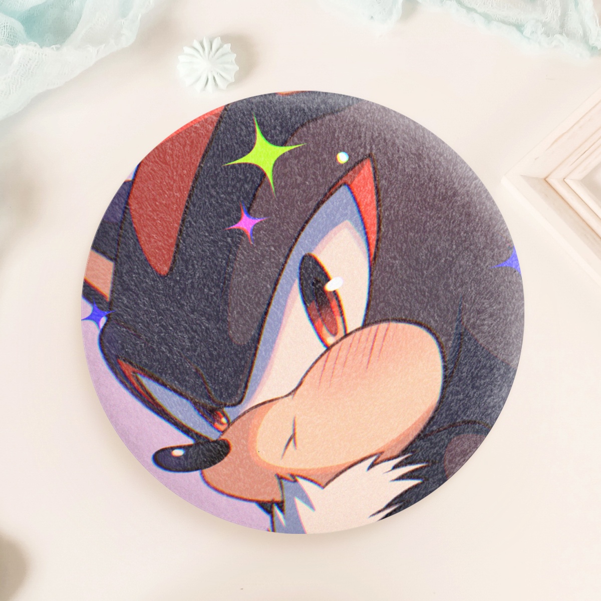 Shadow Squishy Pin Badge