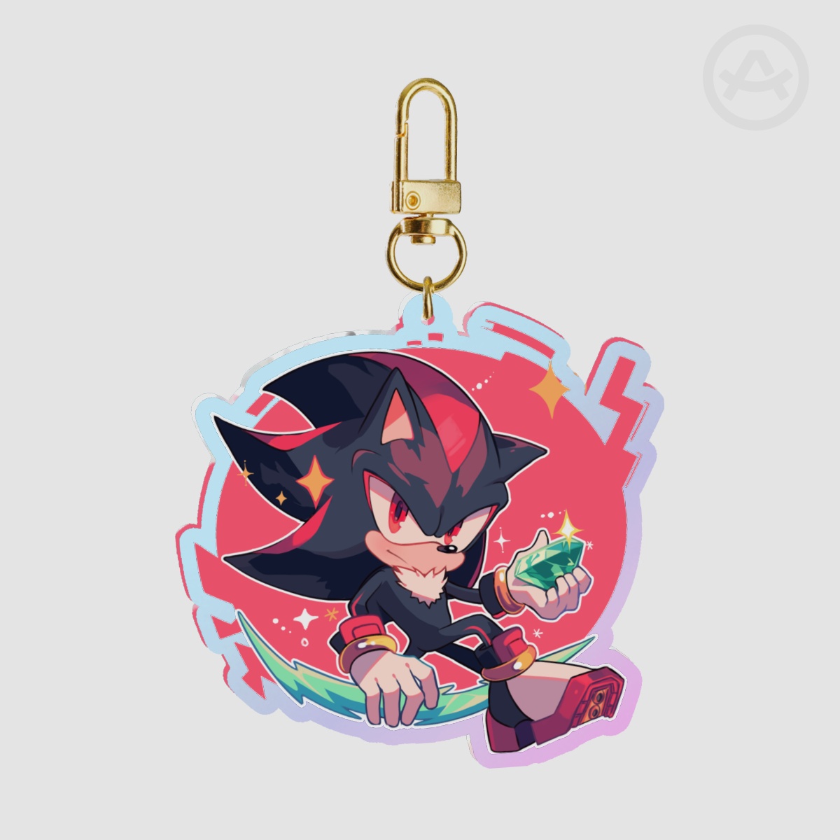 Shadow Rainbow Acrylic Keychains