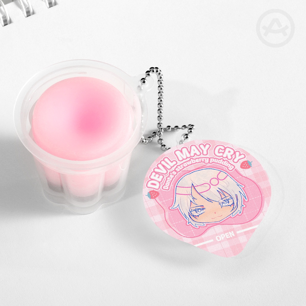 [DMC] Dante Squishy Pudding Jelly Keychain