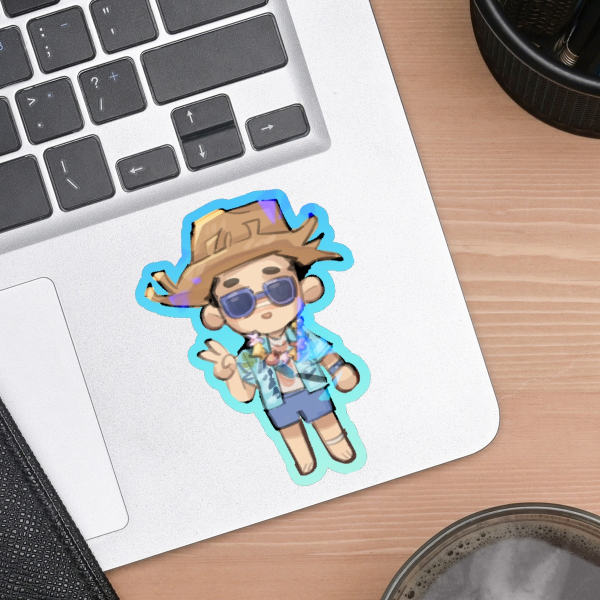DBD - Sunburnt Snooze Dwight Fairfield Sticker
