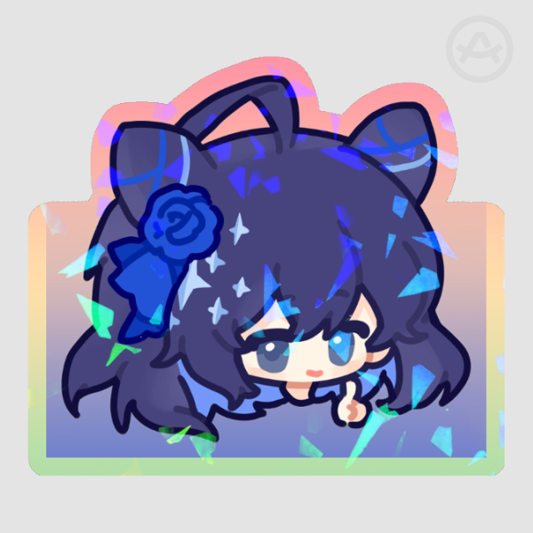 Colored Edge Die Cut Stickers