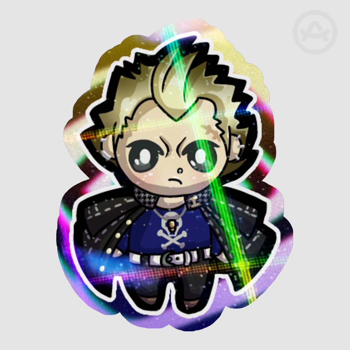 P4 Nui Holo Jumbo Sticker - Kanji