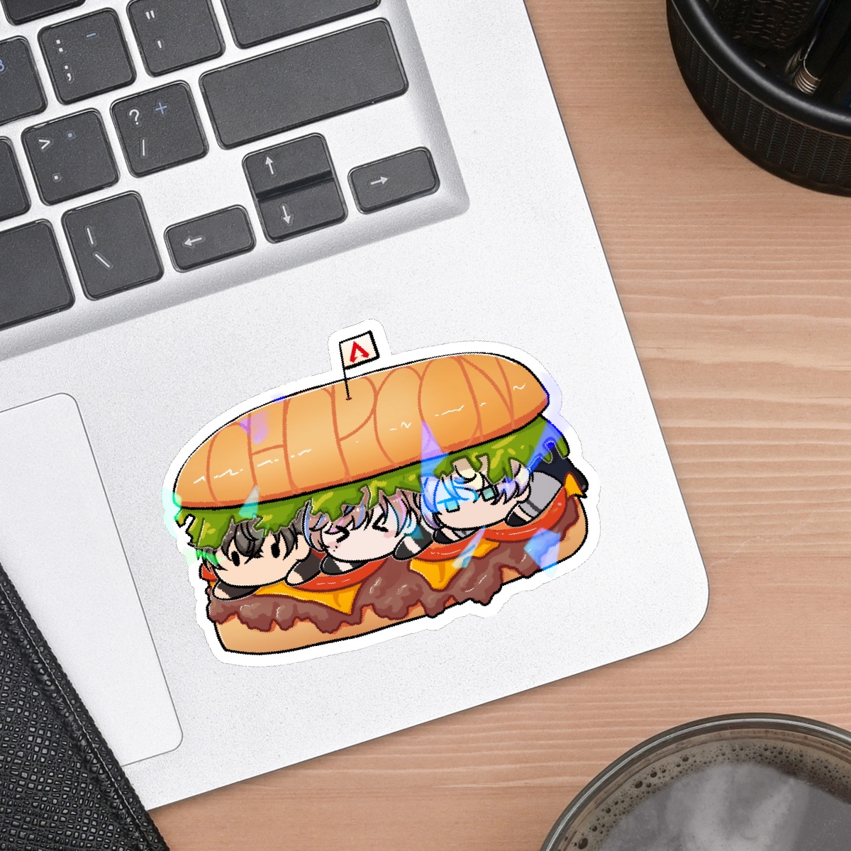 Chopcon Chopped Cheese Stickers