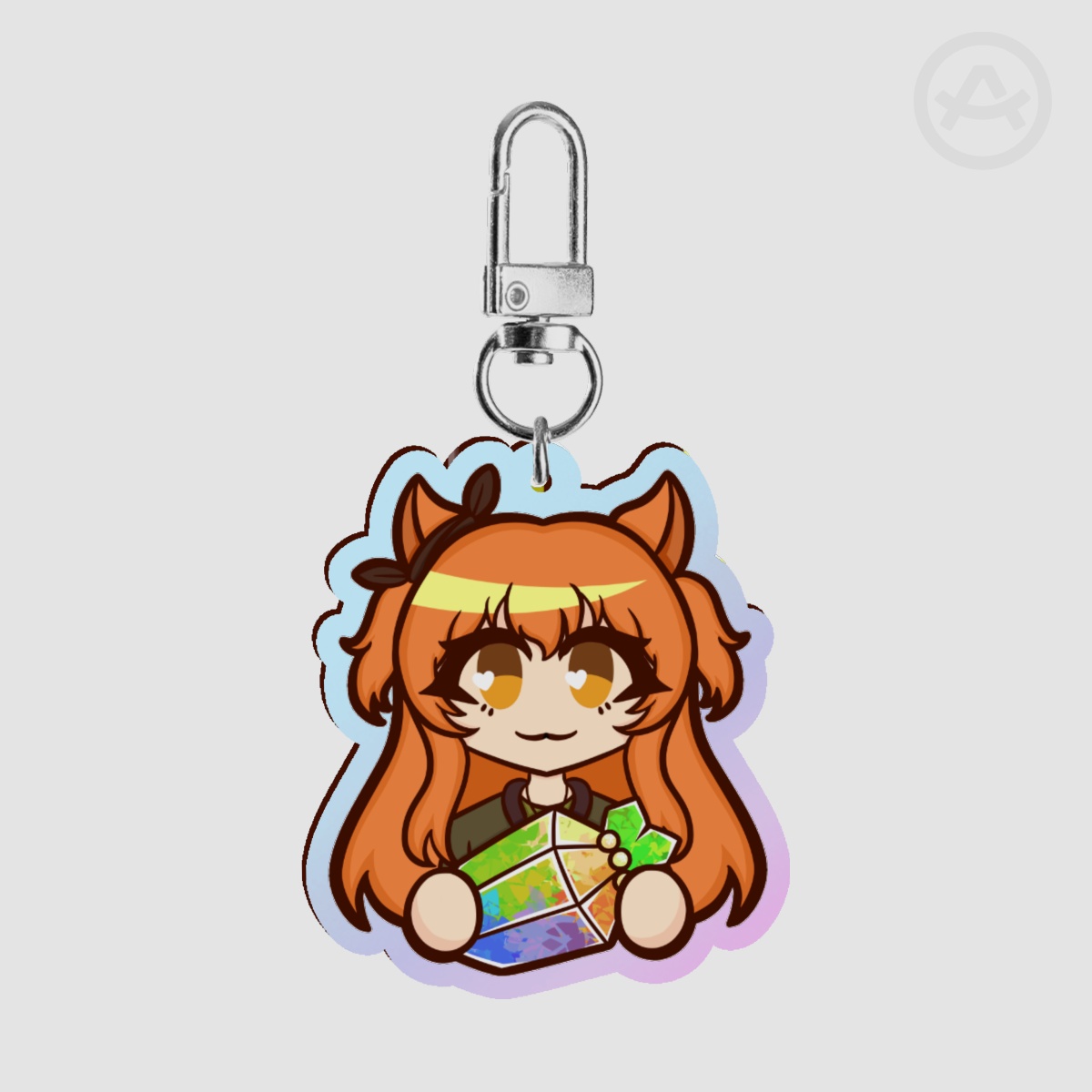 Mayano Top Gun Umamusume Keychain / Charm
