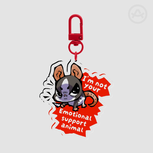 Not your emotional support | Keychain