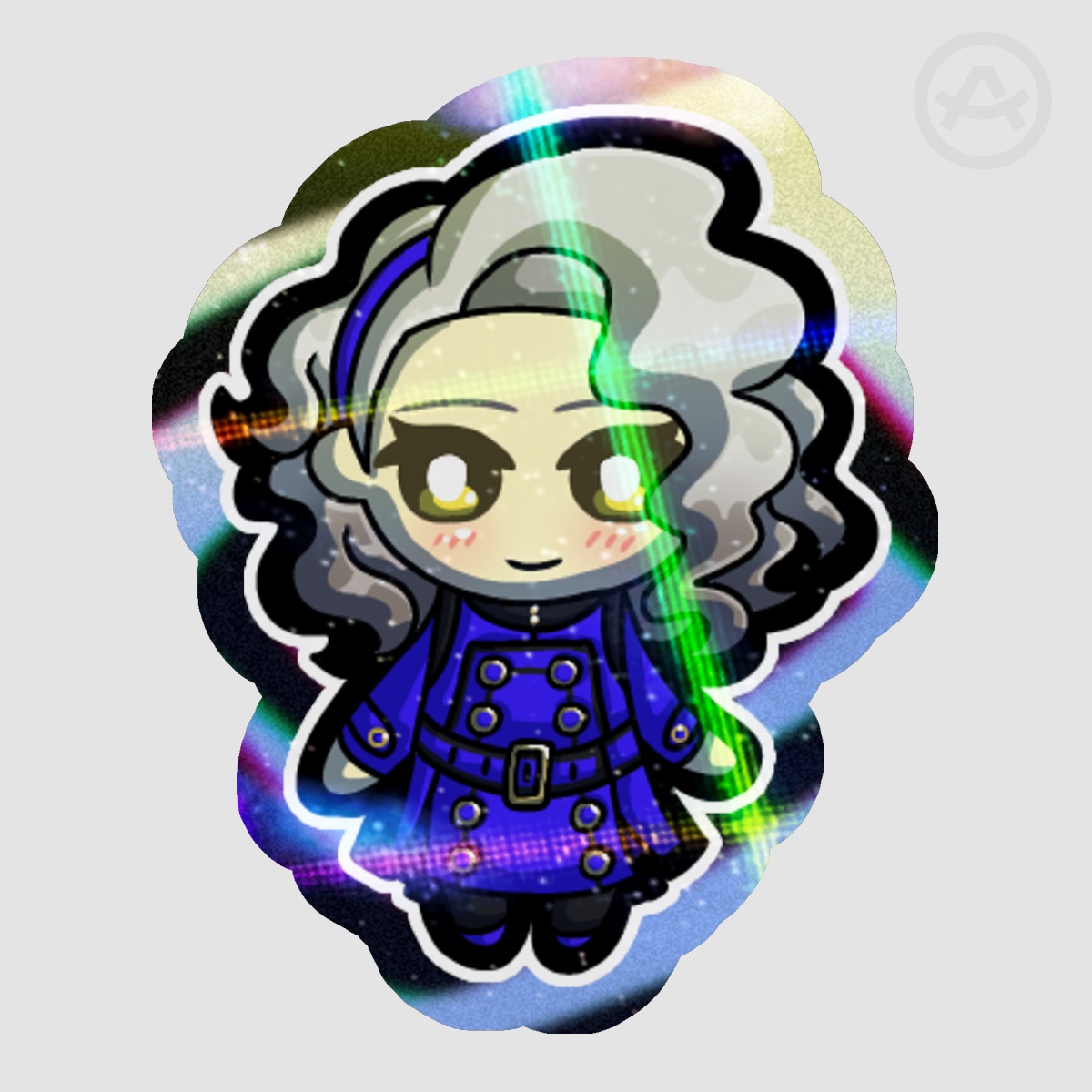 P4 Nui Holo Jumbo Sticker - Margaret