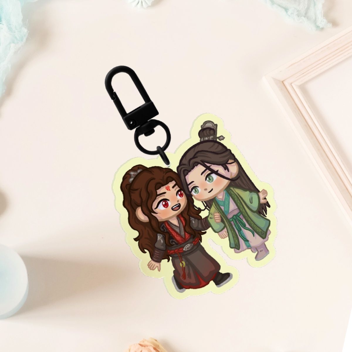 Bingqiu SVSSS acrylic keychain