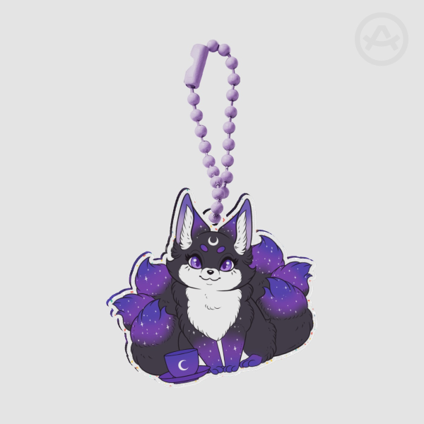 Tea Kitsune Charm | Tsuki