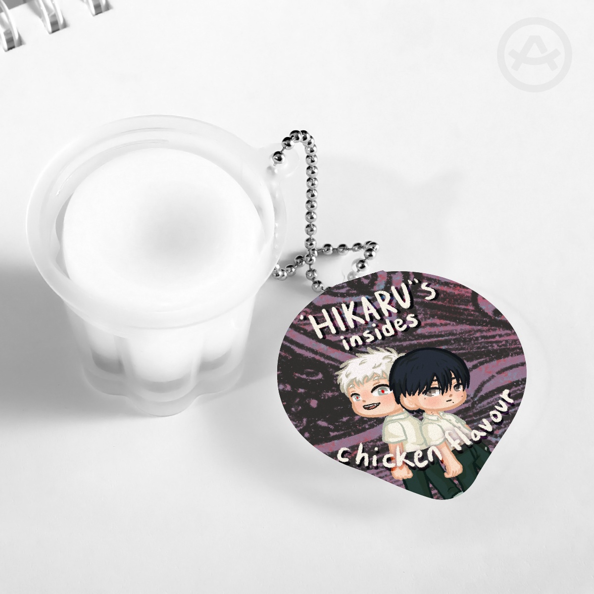 ‘Hikaru’ Pudding keychain