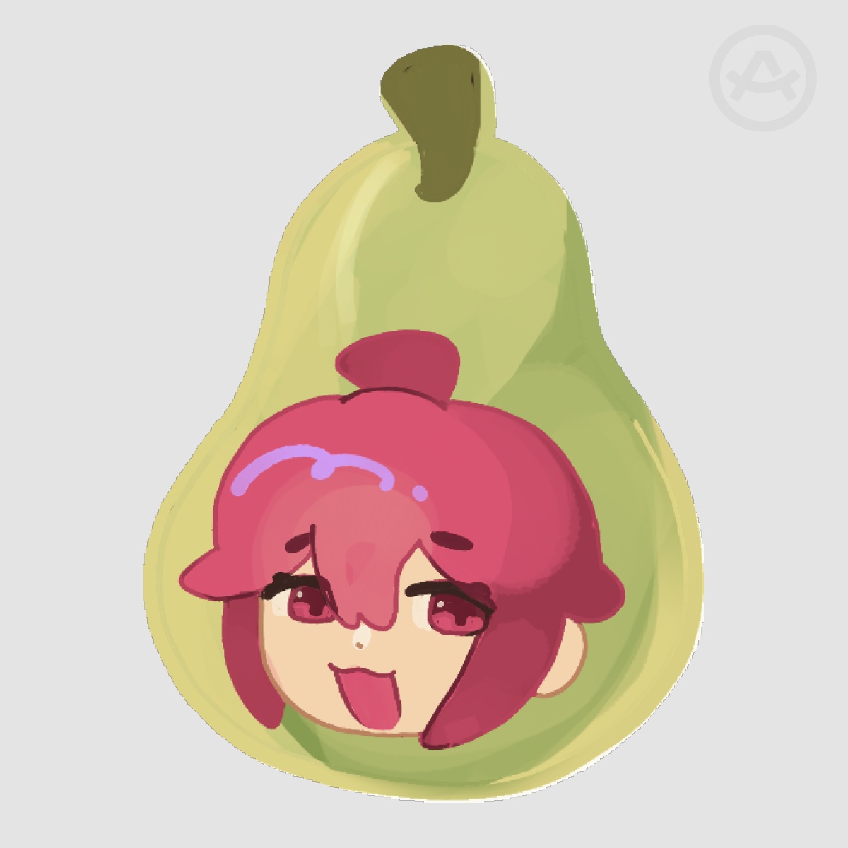 Pearto sticker