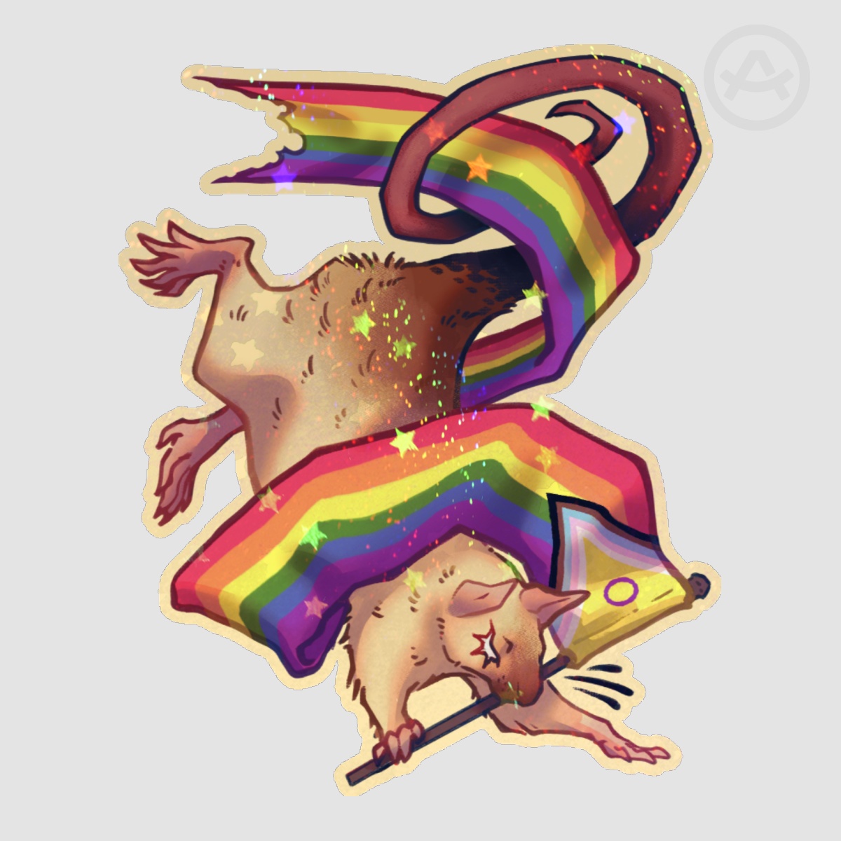 Pride Rat | Sticker