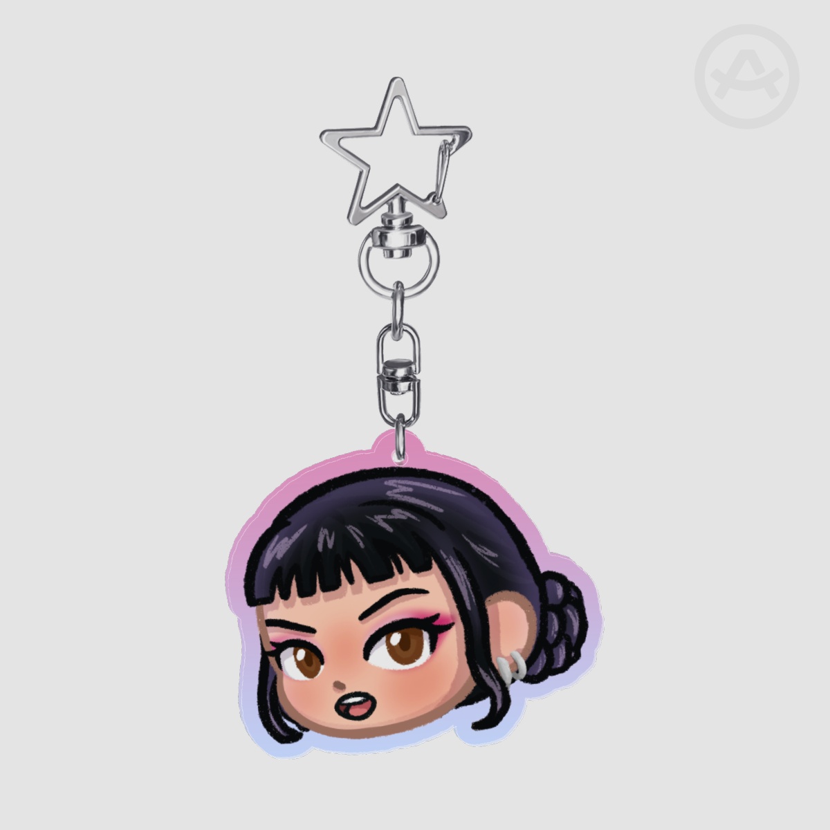 Zoey KPDH acrylic keychain