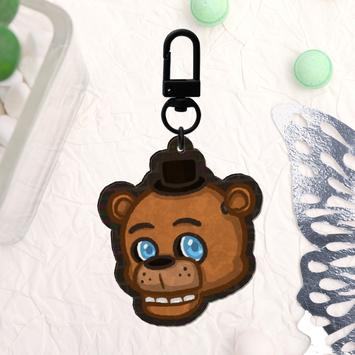 FNAF1 Freddy acrylic keychain