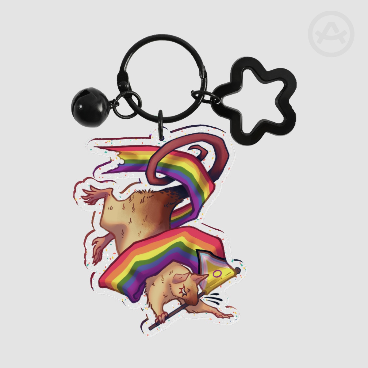 Pride Rat | Keychain