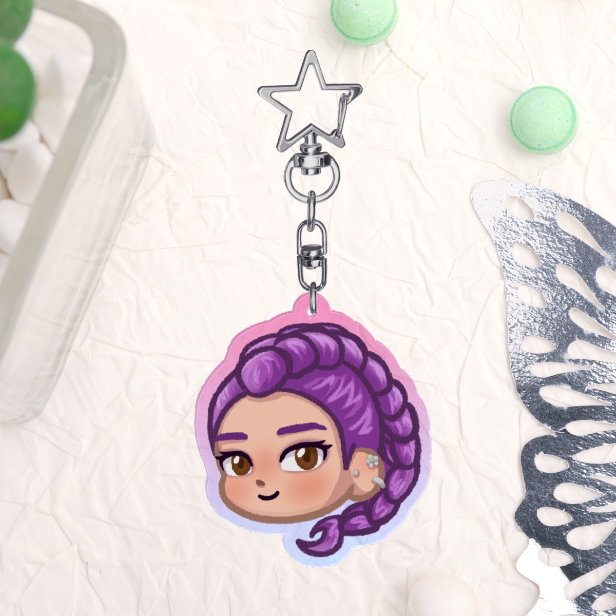 Rumi KPDH acrylic keychain