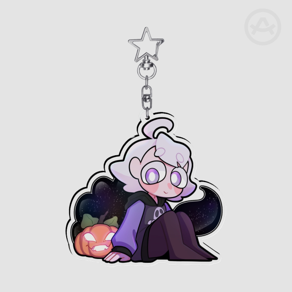 Halloween Acrylic Keychains Sin 2025