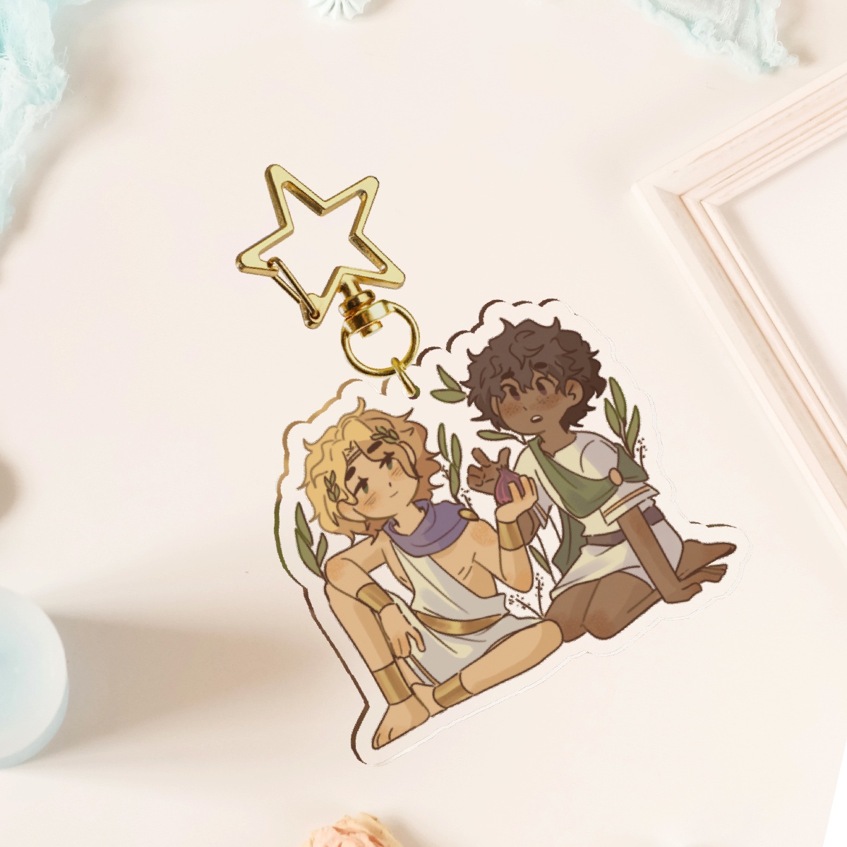 Patrochilles keychain
