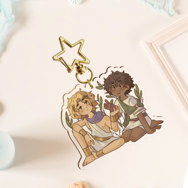 Patrochilles keychain