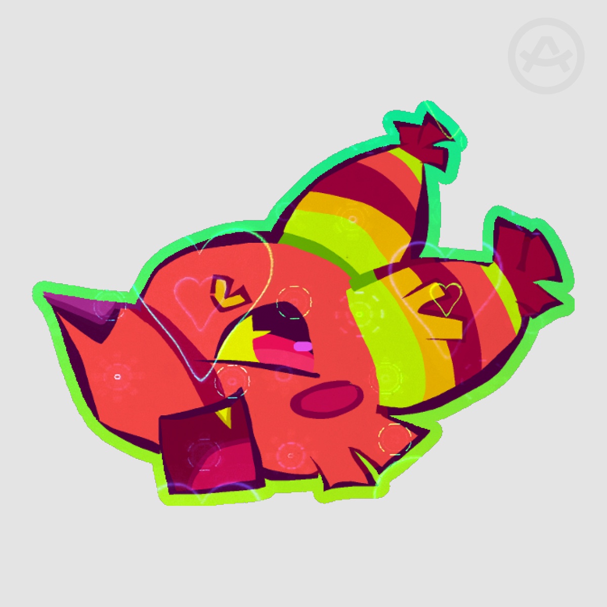 TQBF LAPFOX TRAX Sticker