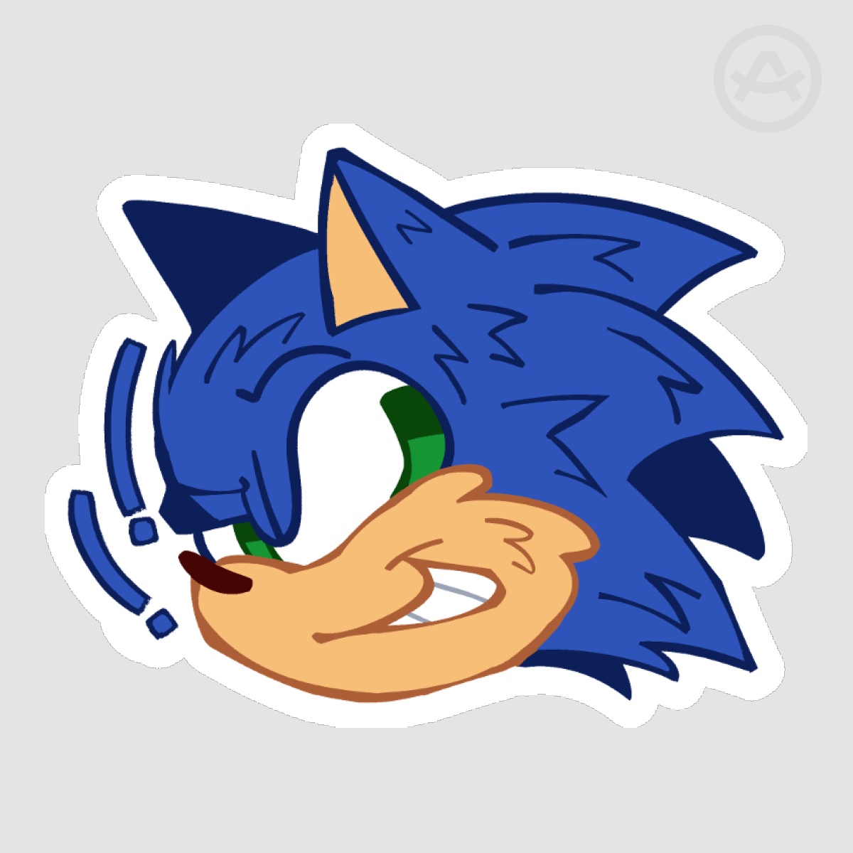 Sonic Emoji Sticker